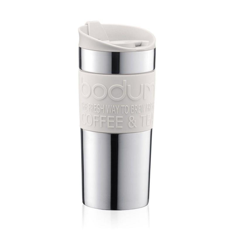 Bodum Vacuum Travel Mug Small White | 350ml