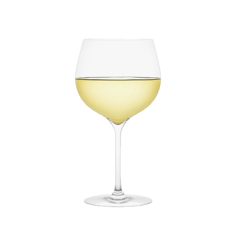 Plumm Vintage White B Glass | Set of 2