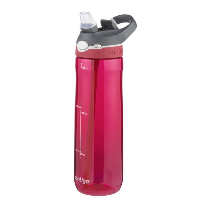 Contigo Ashland Autospout Sports Drink Bottle 709ml | Sangrian Red | Leak Proof