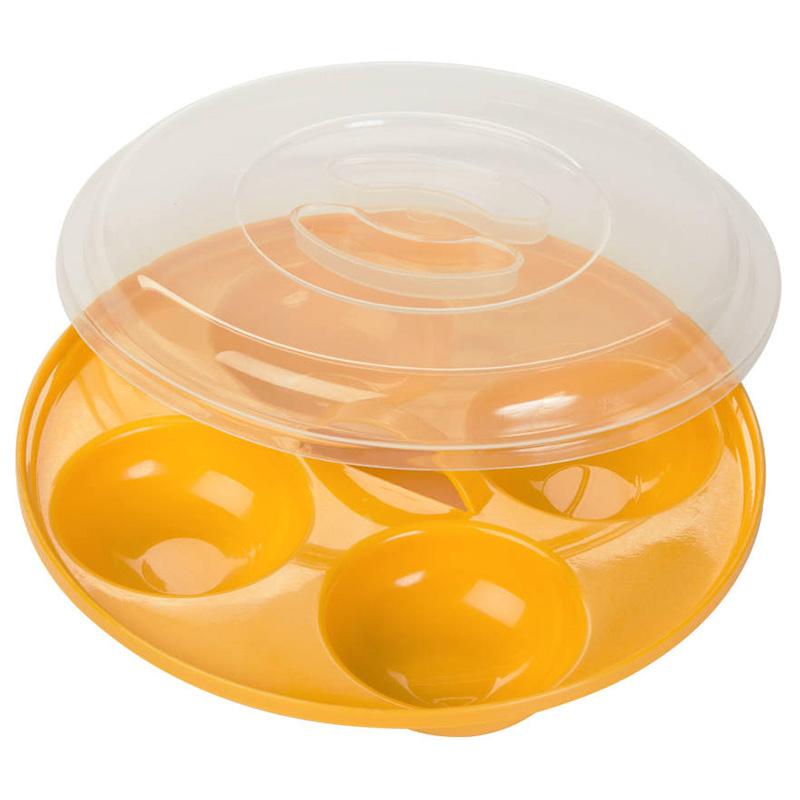 Progressive Prep Solutions Microwave Four Egg Poacher