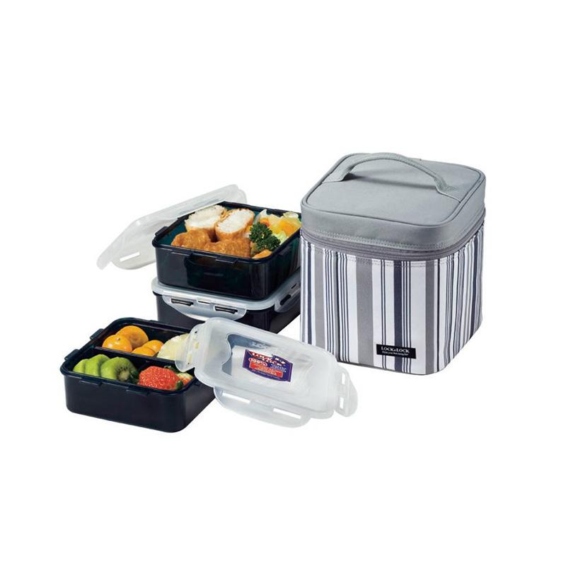 Lock & Lock Classic SpecialitiesLunch Box 3pc Set