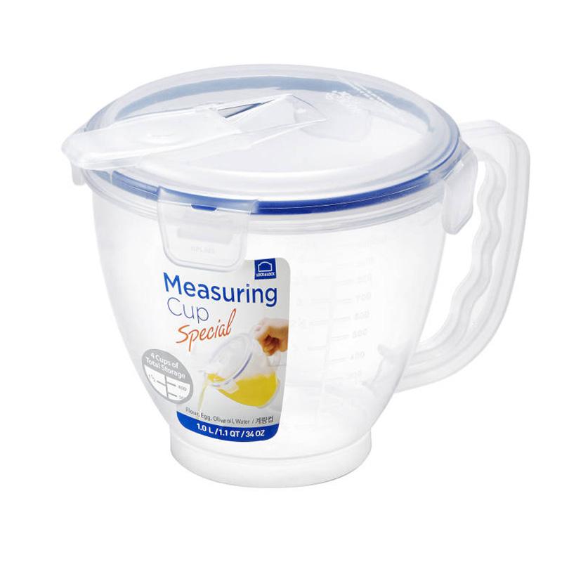 Lock & Lock Special
Measuring Cup W/lid, Flip Cap 1L