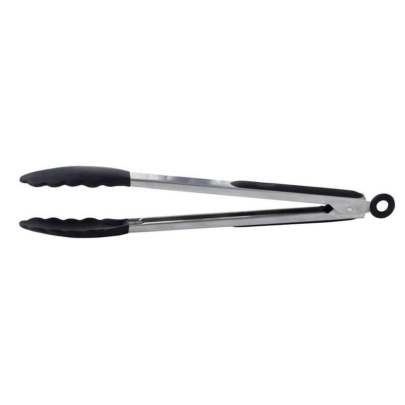 Cuisena Locking Tong with Silicone Head - 31cm