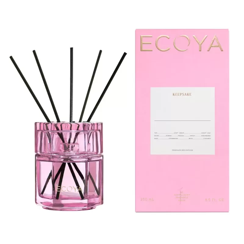Ecoya Keepsake Reed Diffuser 1 | Pink