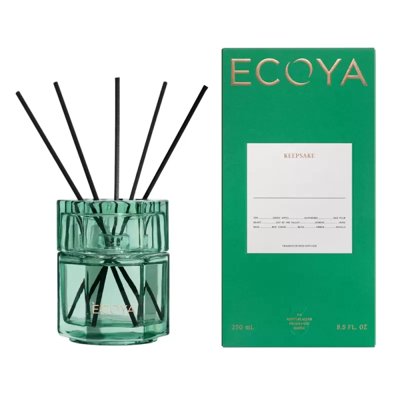 Ecoya Keepsake Reed Diffuser 3 | Green