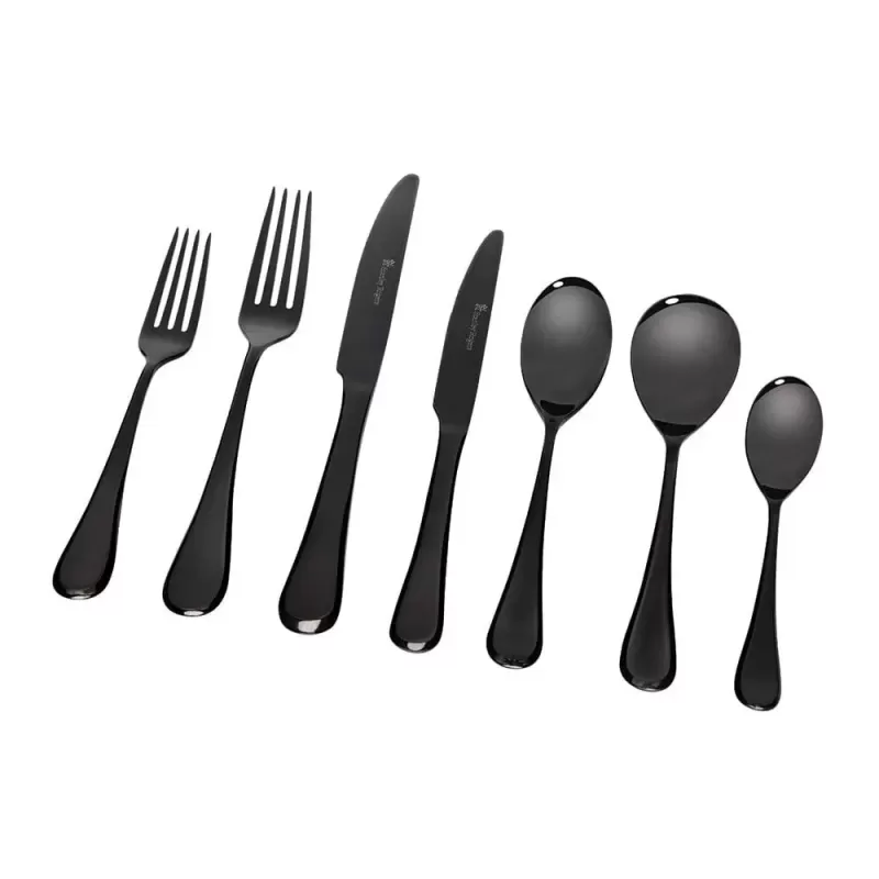 Stanley Rogers Chicago 56-Piece Stainless Steel Cutlery Set - 56pc Service For 8