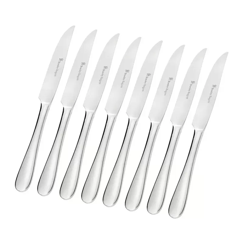Stanley Rogers Hampton Steak Knives Set | 8 Piece