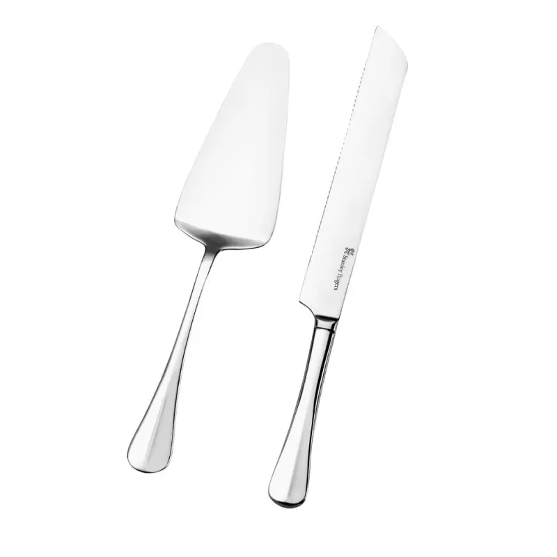 Stanley Rogers Baguette Cake Knife & Server Set | 2 Piece