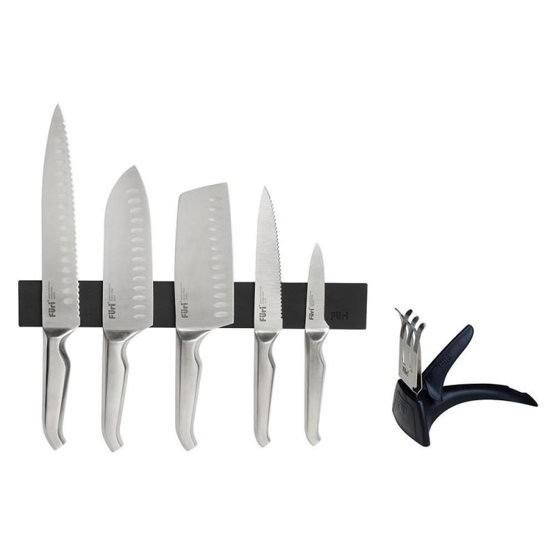 Furi Pro Magnetic Wall Rack Set | 7 Piece