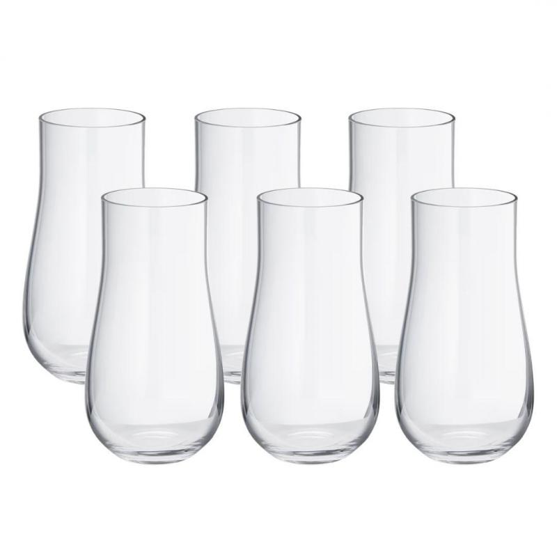 Georg Jensen Sky Tall Tumbler Glass 450ml | 6 Piece