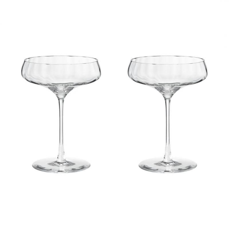 Georg Jensen Bernadotte Cocktail Coupe Glass 200ml | 2 Piece