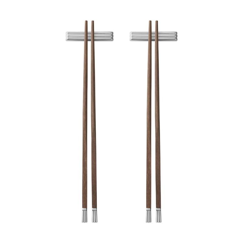 Georg Jensen Bernadotte Chopsticks Set | 2 Piece