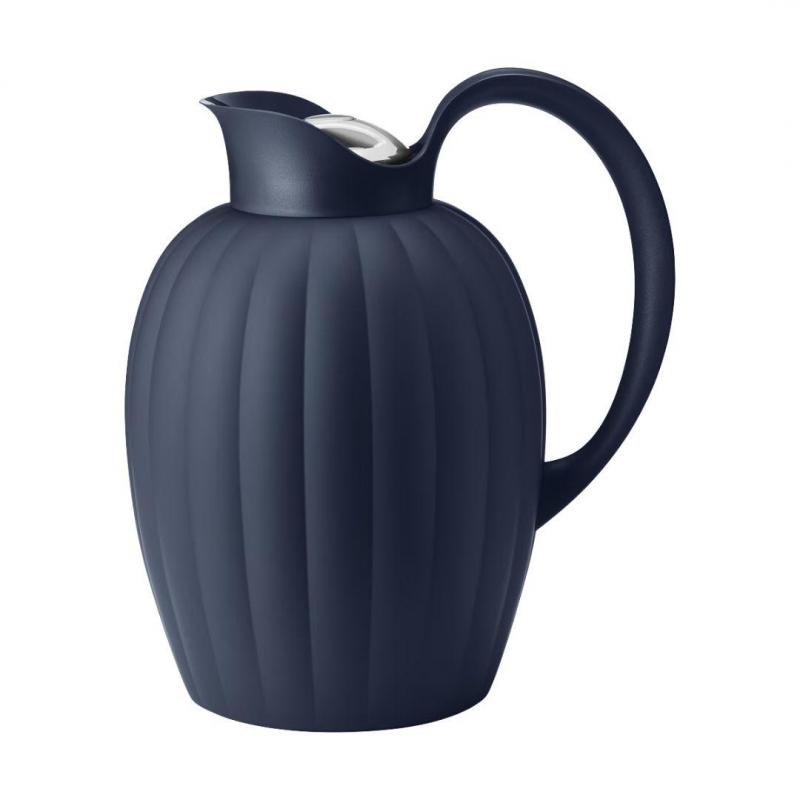 Georg Jensen Bernadotte Thermo Jug 1L | Midnight Blue