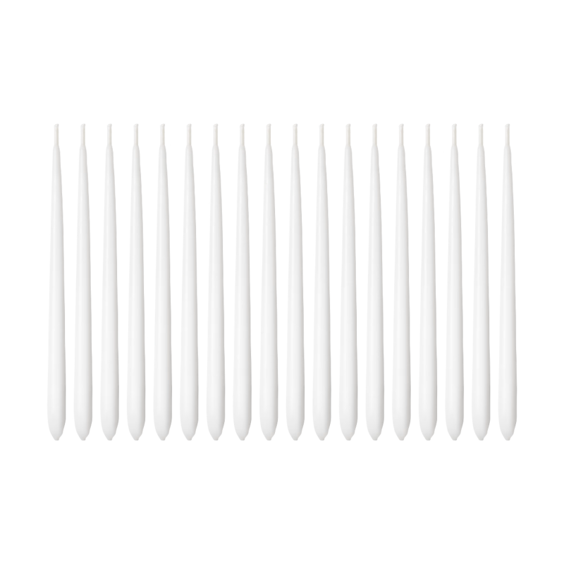 Georg Jensen Cobra Hanukkah Candles | 18 Piece