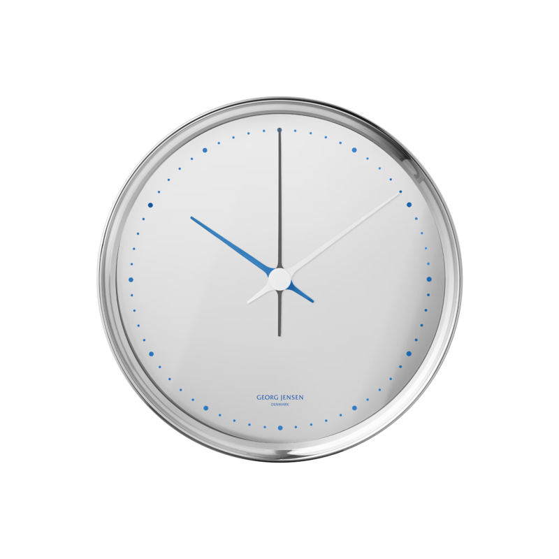 Georg Jensen Koppel Wall Clock 22cm | Stainless Steel