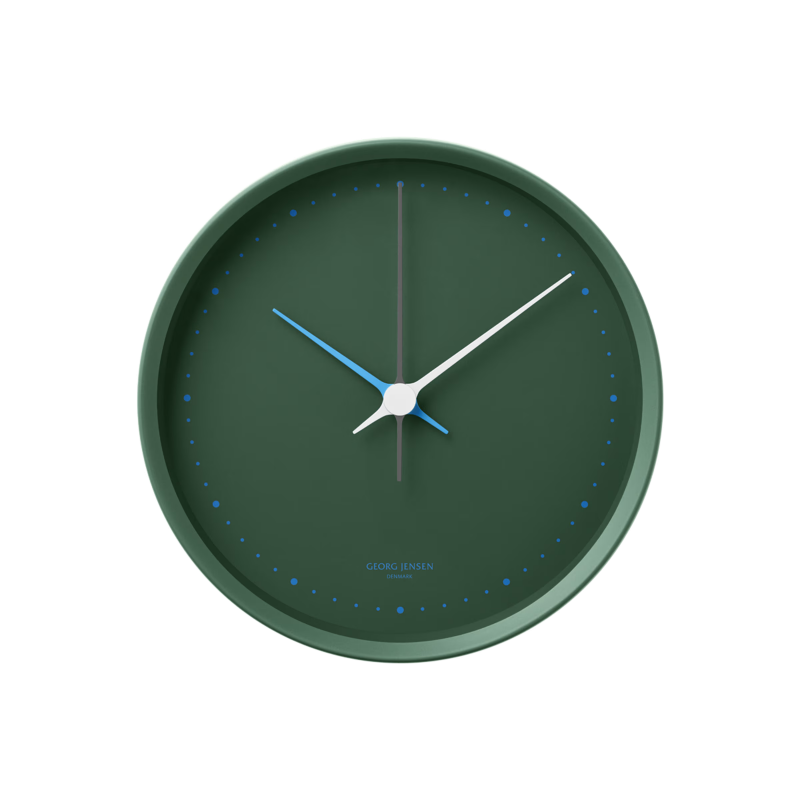 Georg Jensen Koppel Wall Clock 22cm | Green