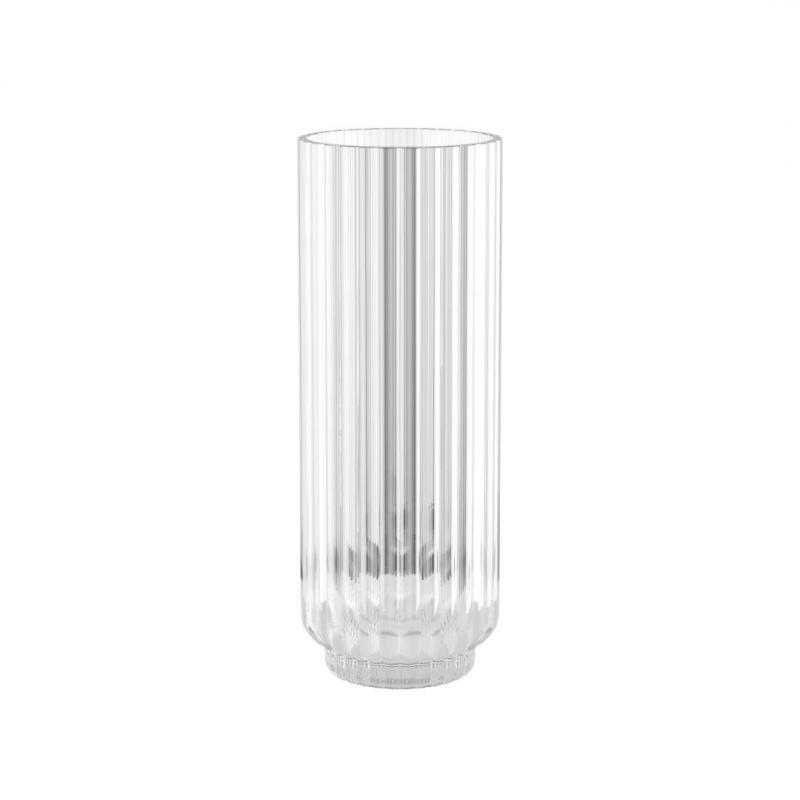Georg Jensen Bernadotte Round Vase Glass