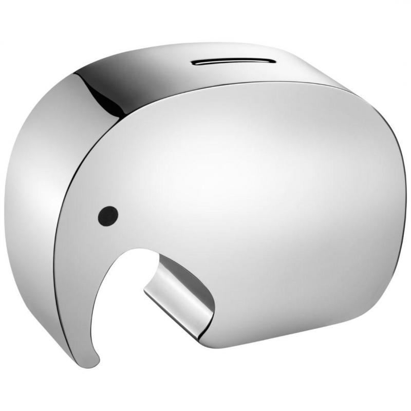 Georg Jensen Moneyphant Money Box | Stainless Steel