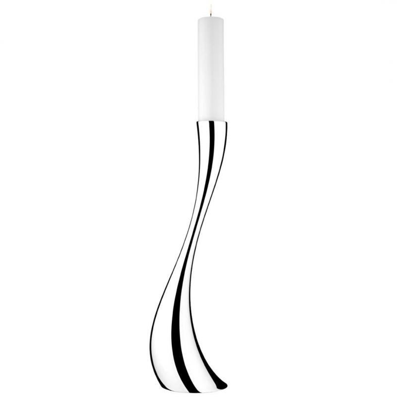 Georg Jensen Cobra Floor Candle Holder | Large