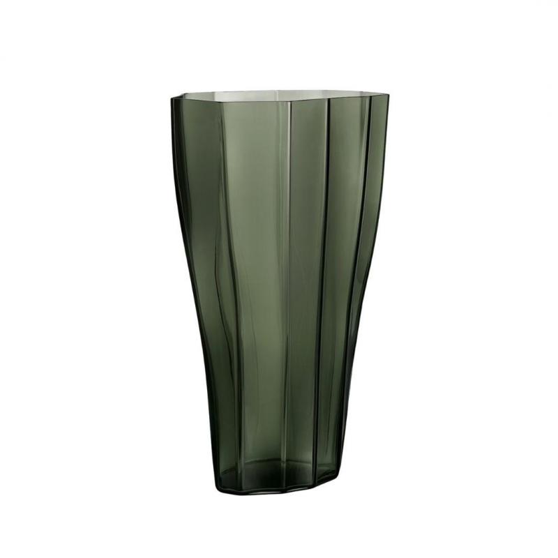 Orrefors Reed Vase Moss Green | 50cm