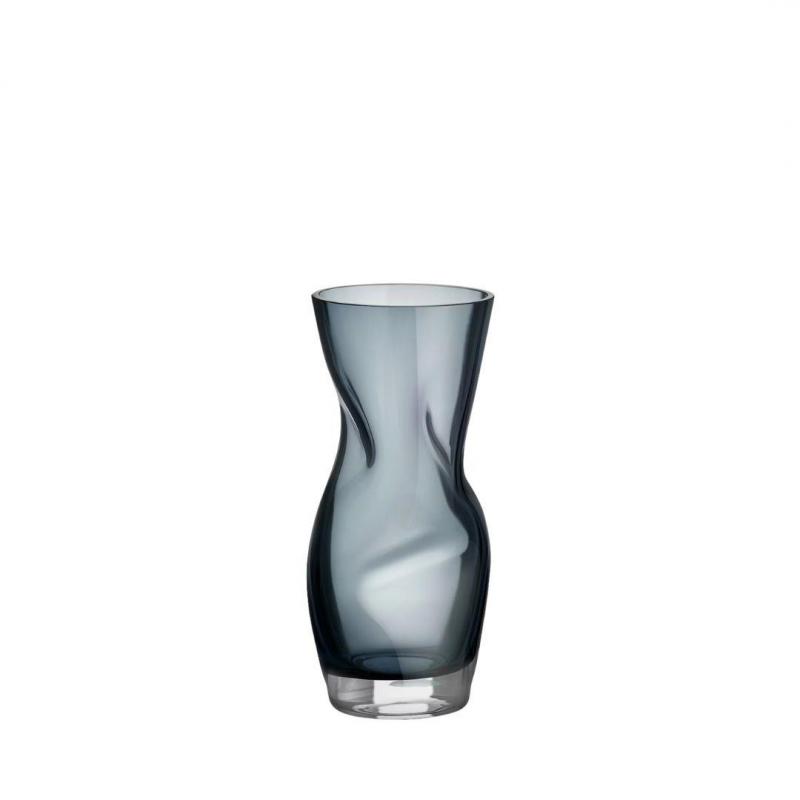 Orrefors Squeeze Vase Bluish Grey | 23cm