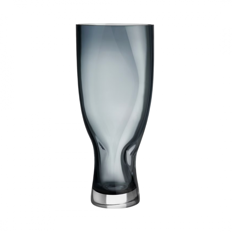 Orrefors Squeeze Vase Bluish Grey | 34cm