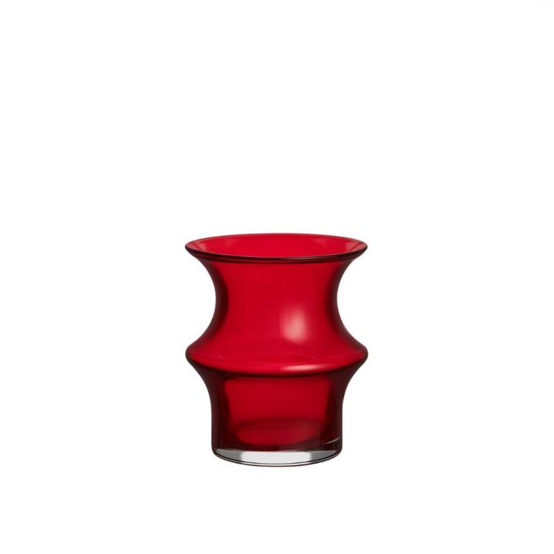 Kosta Boda Pagod Vase Red | 16.7cm