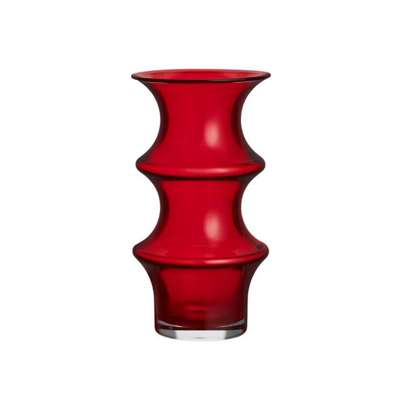 Kosta Boda Pagod Vase Red | 25.5cm