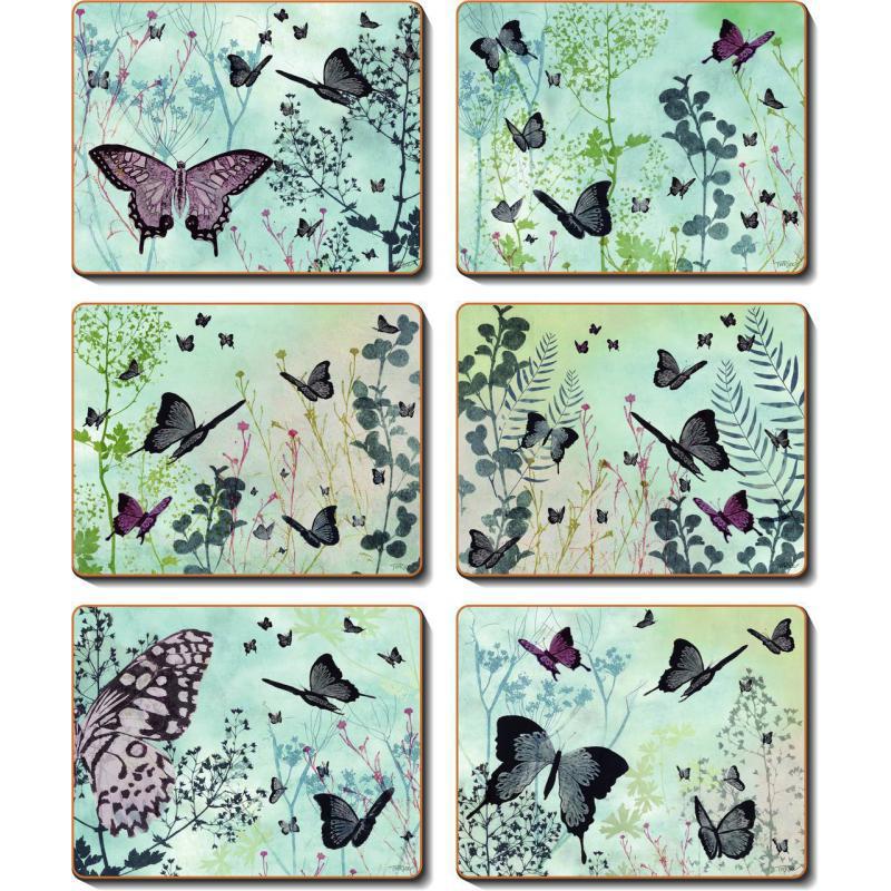 Cinnamon Spring Kaleidoscope Cork Backed Placemats | Set of 6pcs 