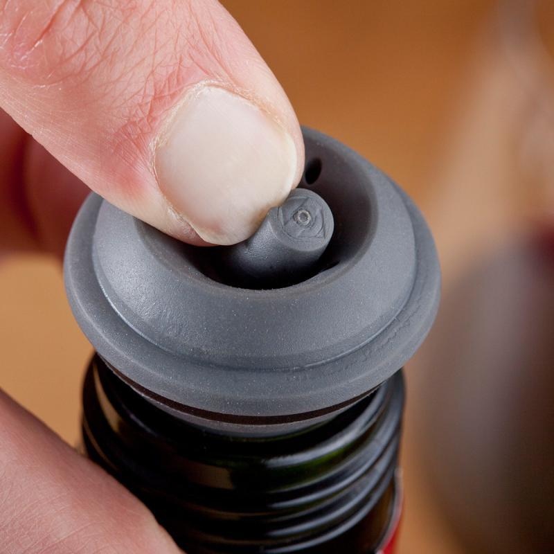 Vacu Vin Reusable Airtight Vacuum Wine Stoppers | Set of 2