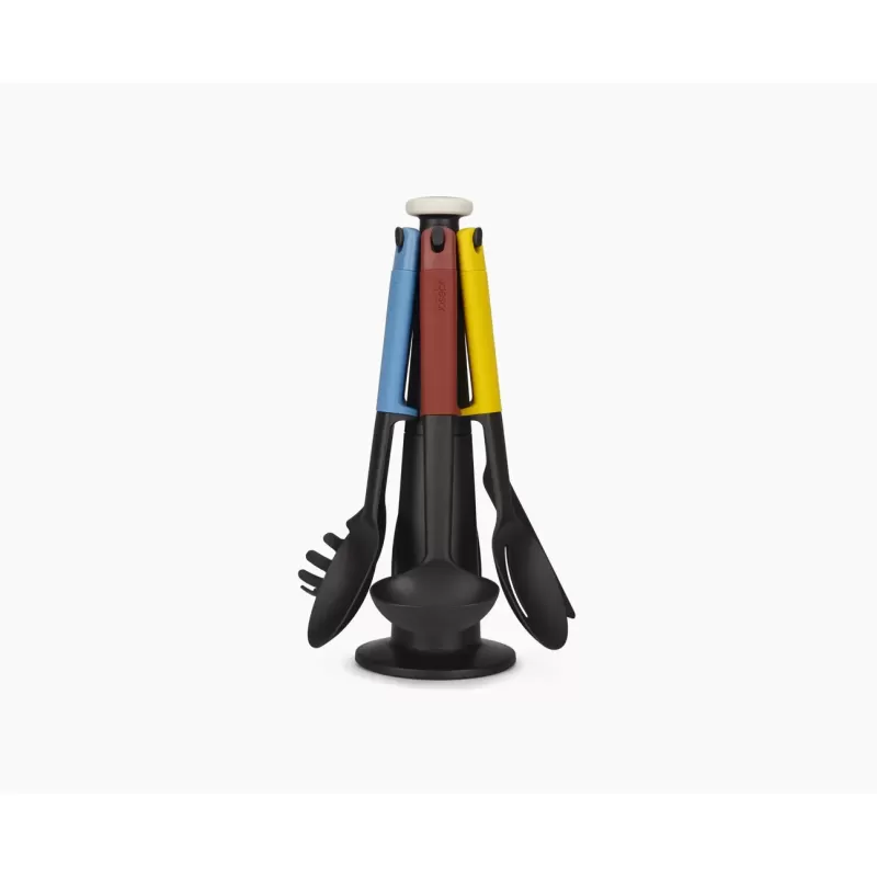 Joseph Joseph Elevate Multicolour Utensil Set 6 Piece with Storage Stand