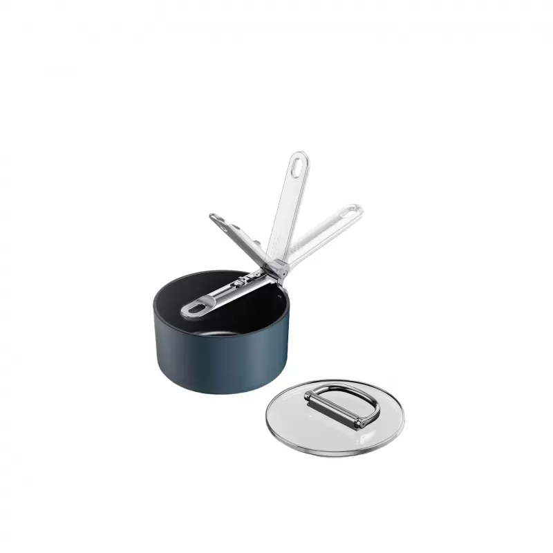 Joseph Joseph Space Nonstick Saucepan with Lid Midnight Blue | 15cm
