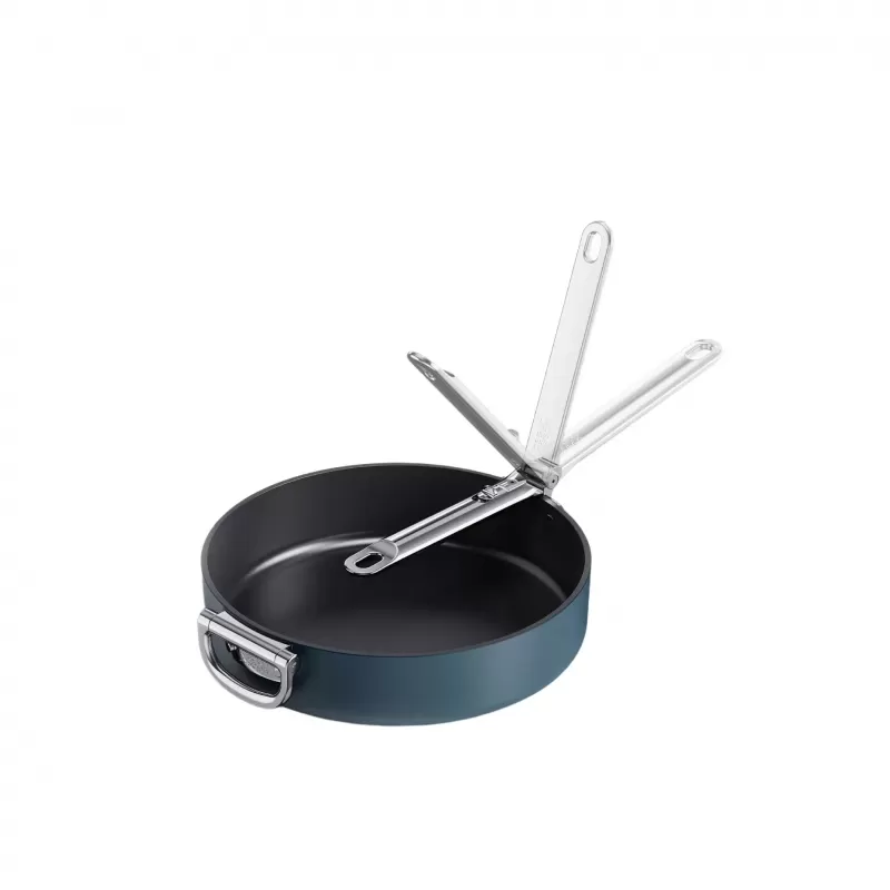 Joseph Joseph Space Nonstick Fry Pan Midnight Blue | 28cm