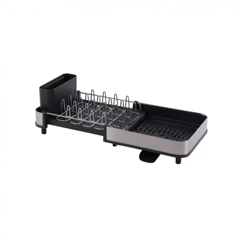 Joseph Joseph Extend Slim Steel Expandable Dish Drainer | Grey