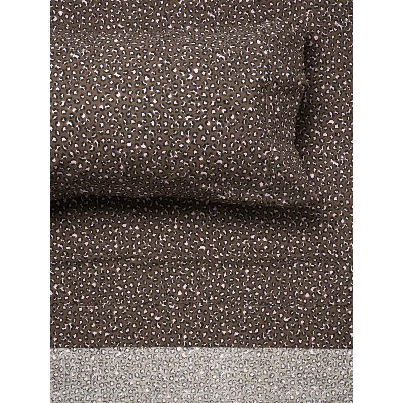 Linen House Goldie Sheet Set | Queen | Timber 