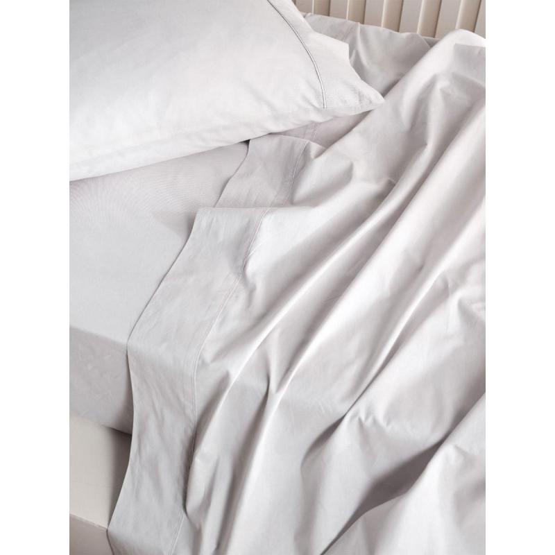 Linen House Lollipop 225TC Cotton Sheet Set | Double | Grey Moon 