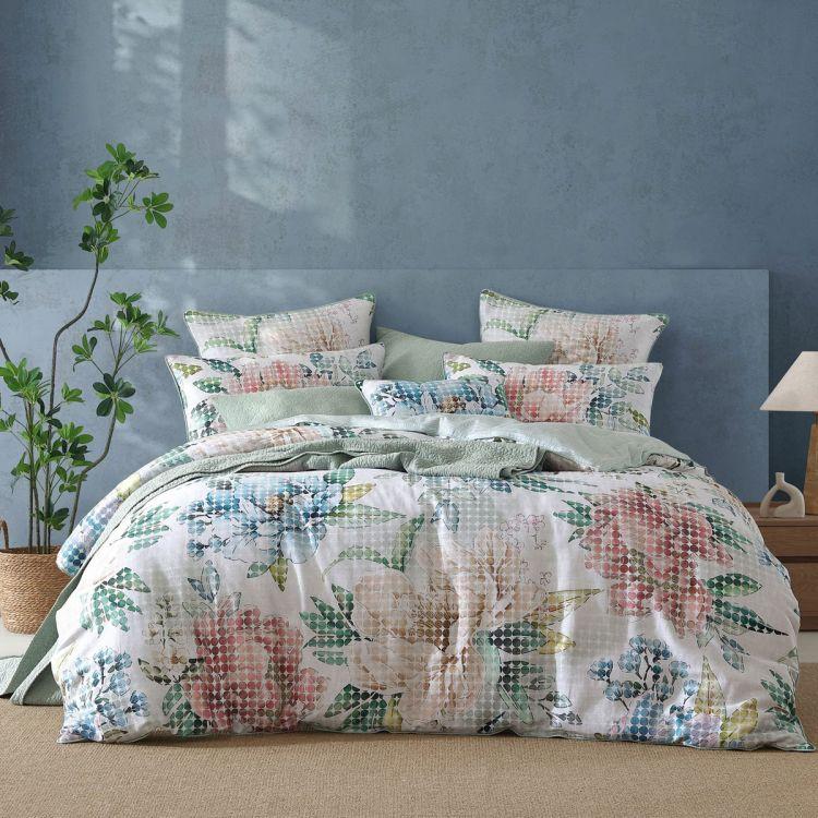 Logan & Mason Aubrie Quilt Cover Set | King Bed