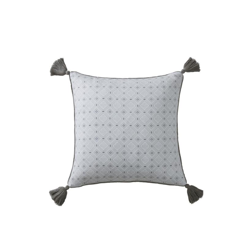 Logan & Mason Kori Charcoal Square Cushion | 45x45cm