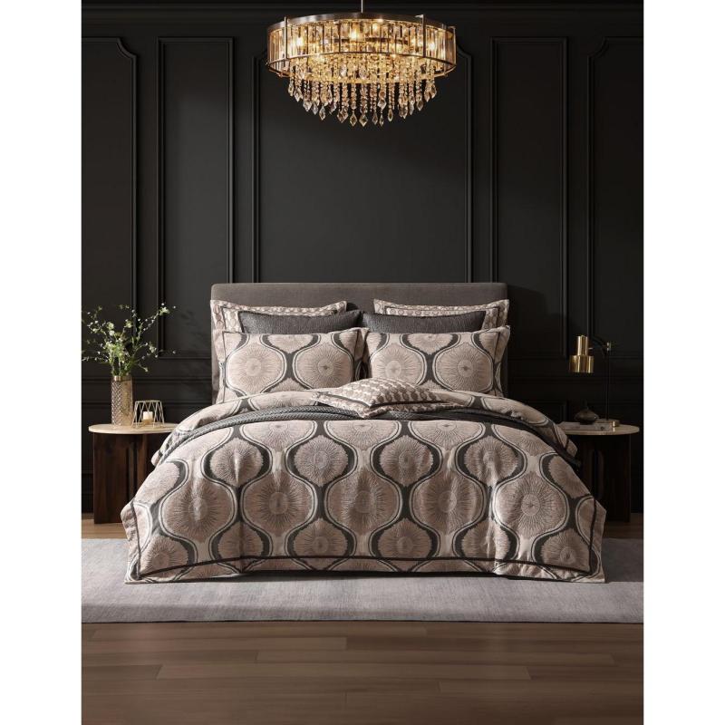 Davinci Asteria Antique Quilt Cover Set | Queen Bed