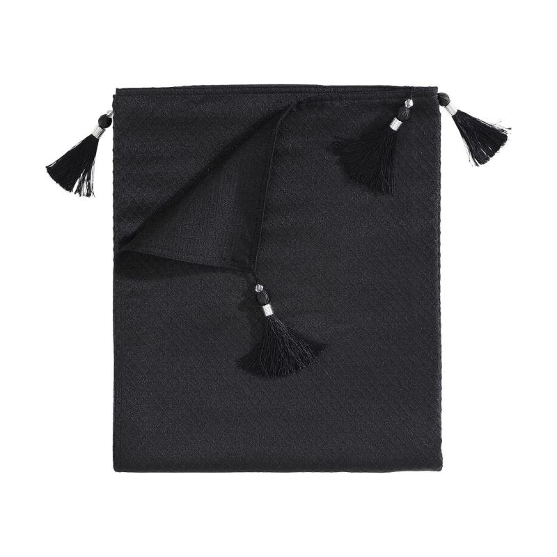 Davinci Octavia Black Throw | 135x220cm