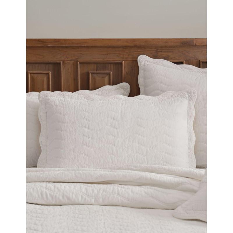 Private Collection Indiana Ivory Standard Pillow Sham | Pair
