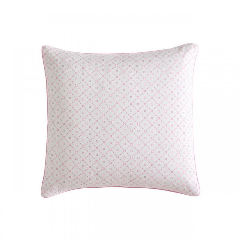 Logan & Mason Hibiscus Hue Pink Square Filled Cushion | 45x45cm