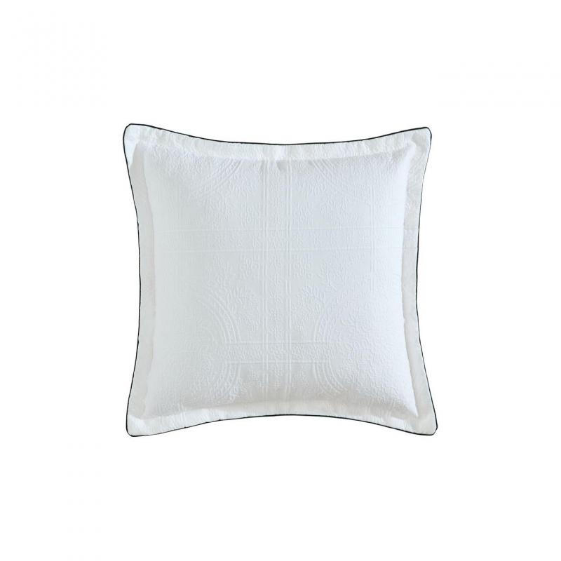 Private Collection Catalina White Square Filled Cushion | 45x45cm