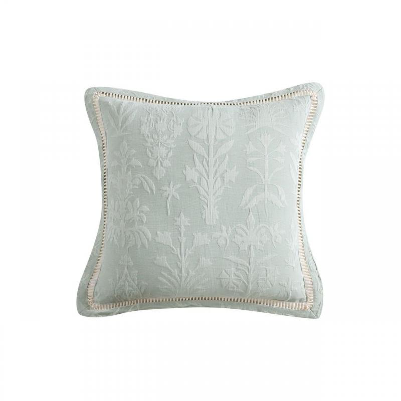 Private Collection Florence Sage Square Filled Cushion | 45x45cm