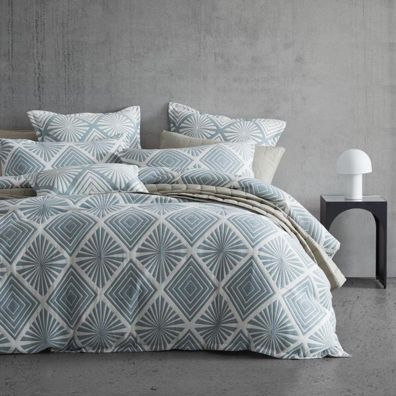 Platinum Alchemy Aegean Quilt Cover Set | Super King Bed