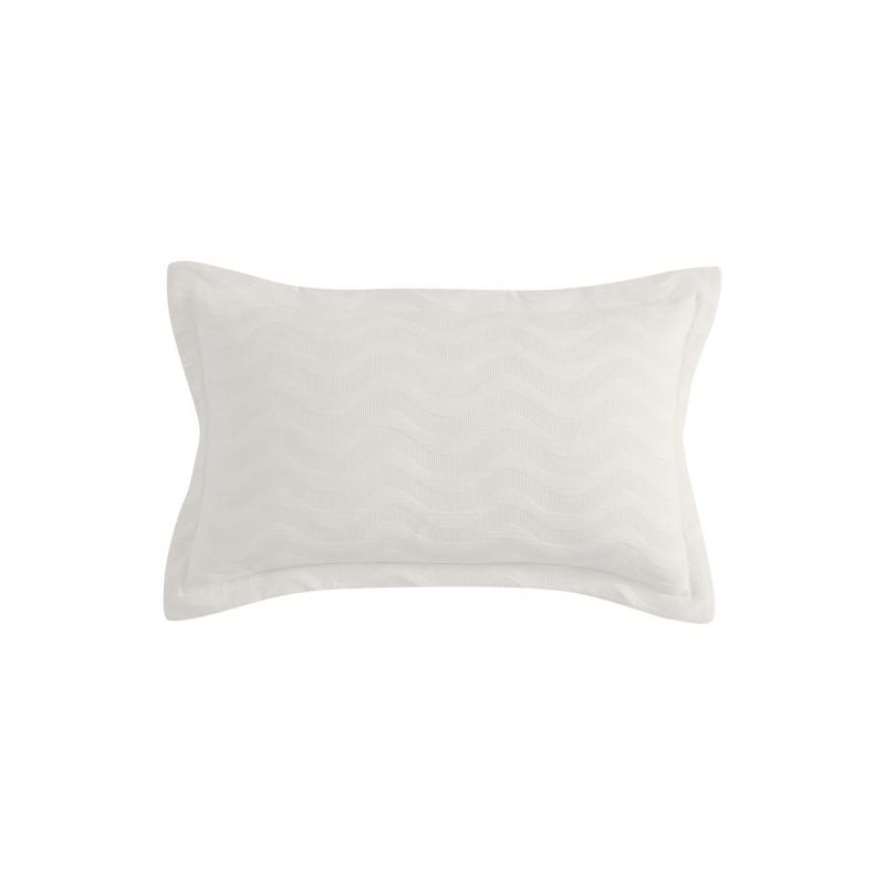 Platinum Pacific Ivory Long Filled Cushion | 30x50cm
