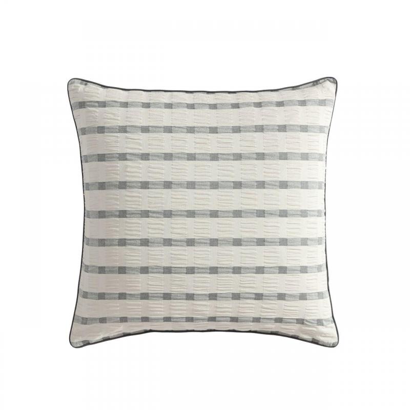 Platinum Sycamore Charcoal European Pillowcase