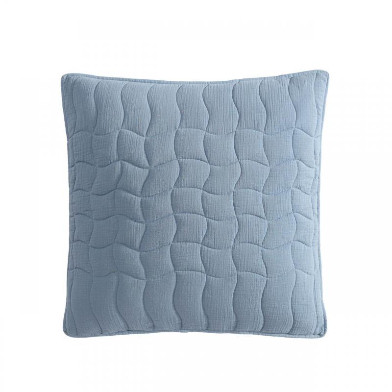 Platinum Cascade Slate European Pillow Sham