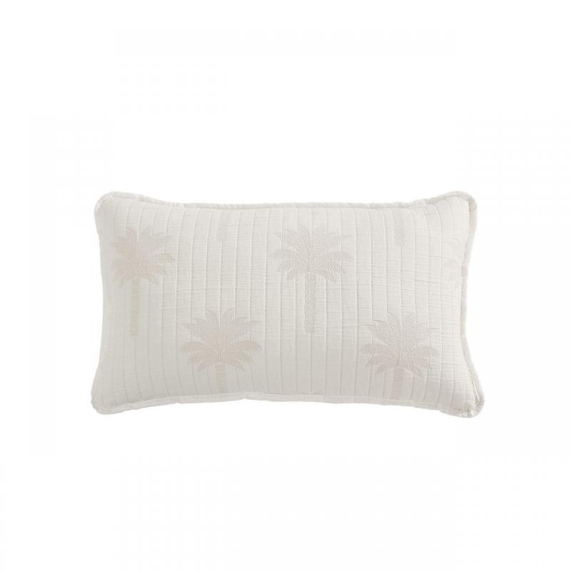 Platinum Tahiti Stone Long Filled Cushion | 30x50cm