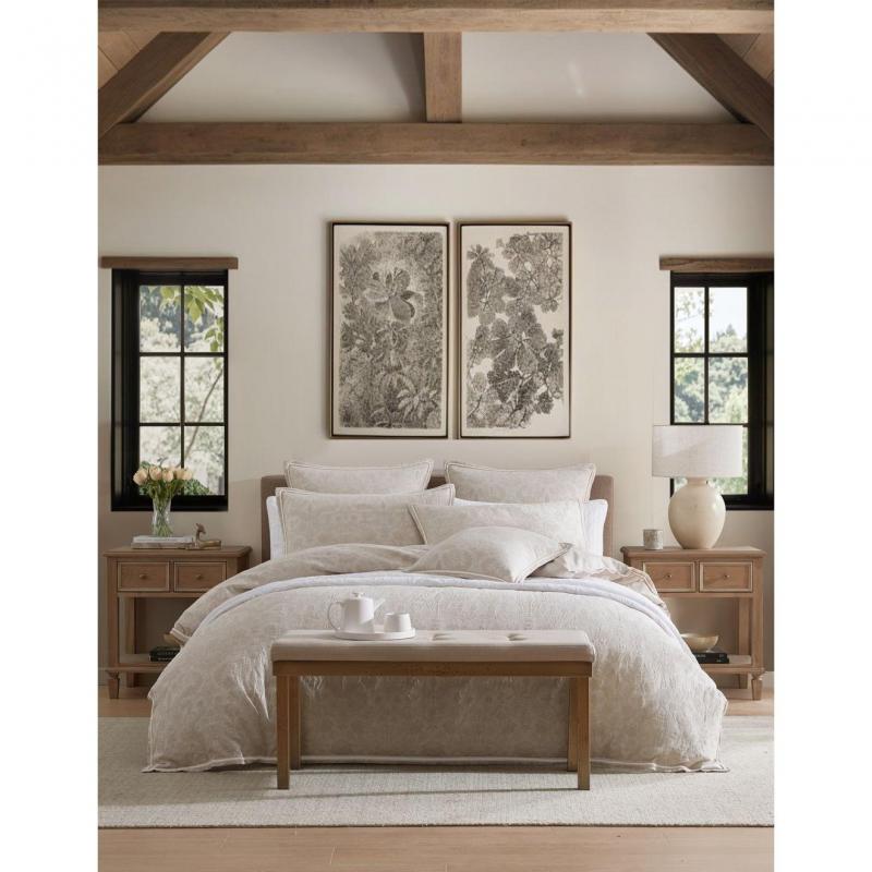 Private Collection Savanna Natural Quilt Cover Set | Super King Bed